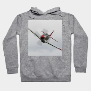 P-51D Mustang Head-On Flyby Hoodie